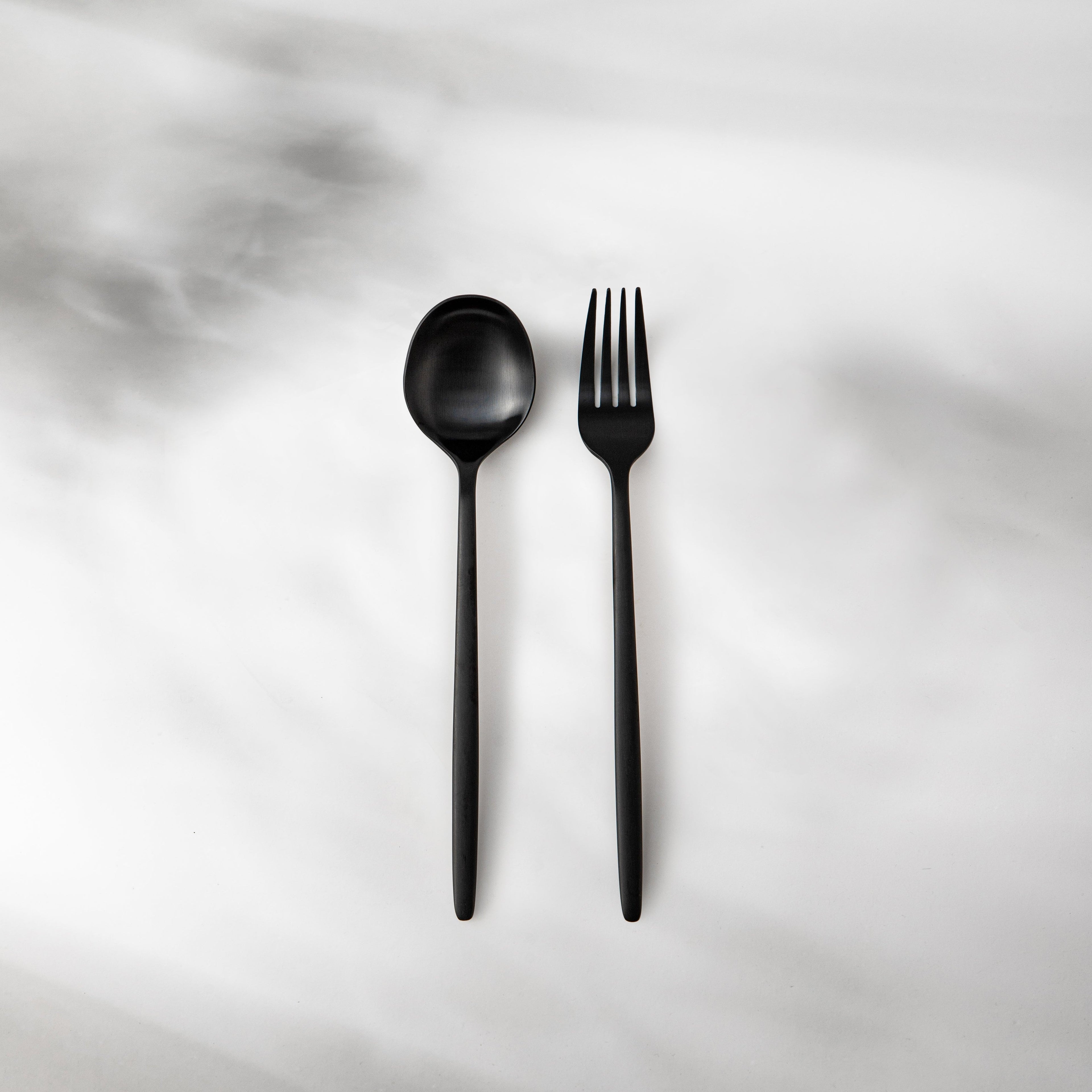 Serving Utensils & Salad Servers-JAZZUPCO-Matte Black-Minimalist 2.0-Serving Utensils-JAZZUPCO