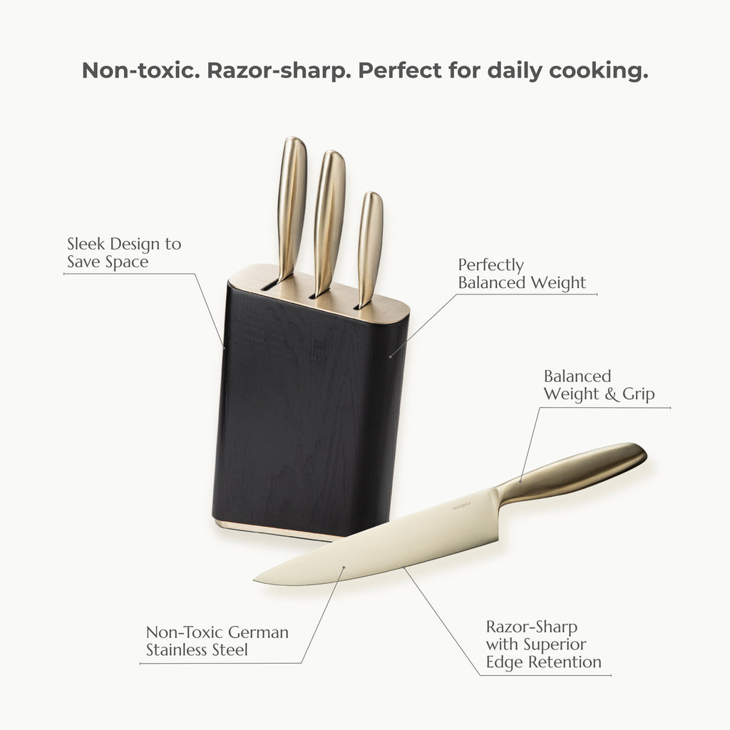 Knife Set & Stand