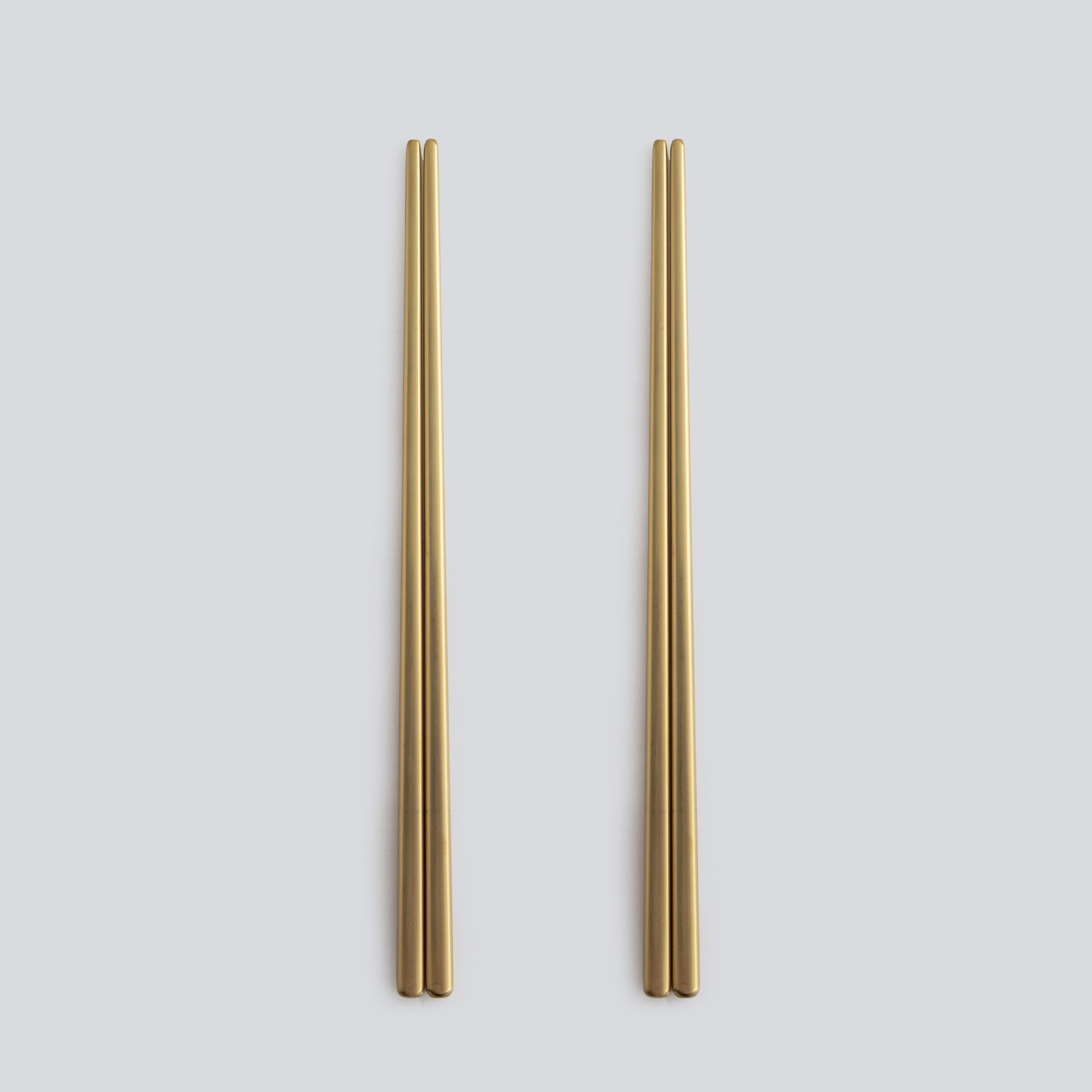 Chopsticks-JAZZUPCO-Matte Gold-Chopsticks (2 Pairs)-JAZZUPCO