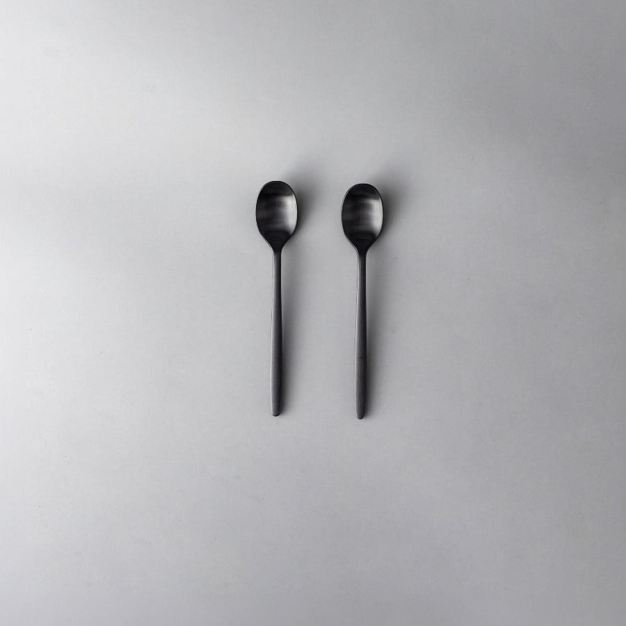Individual & Matching Pieces-JAZZUPCO-Matte Black-Teaspoon (2 Pieces)-JAZZUPCO