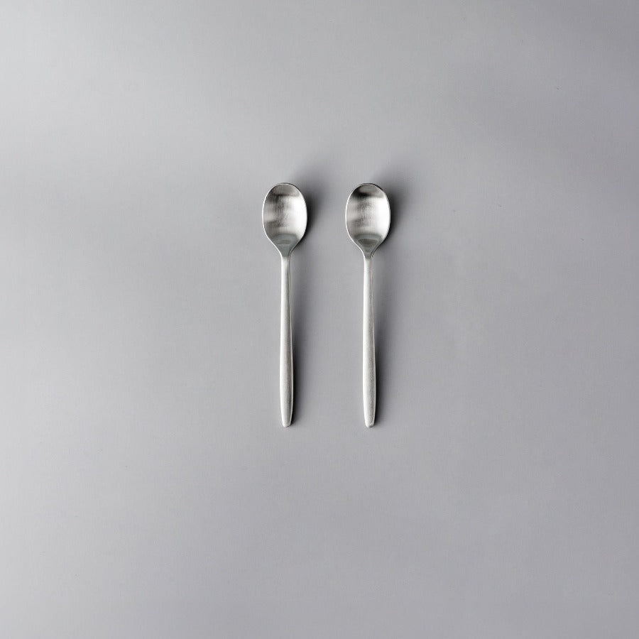 Individual & Matching Pieces-JAZZUPCO-Matte Silver-Teaspoon (2 Pieces)-JAZZUPCO