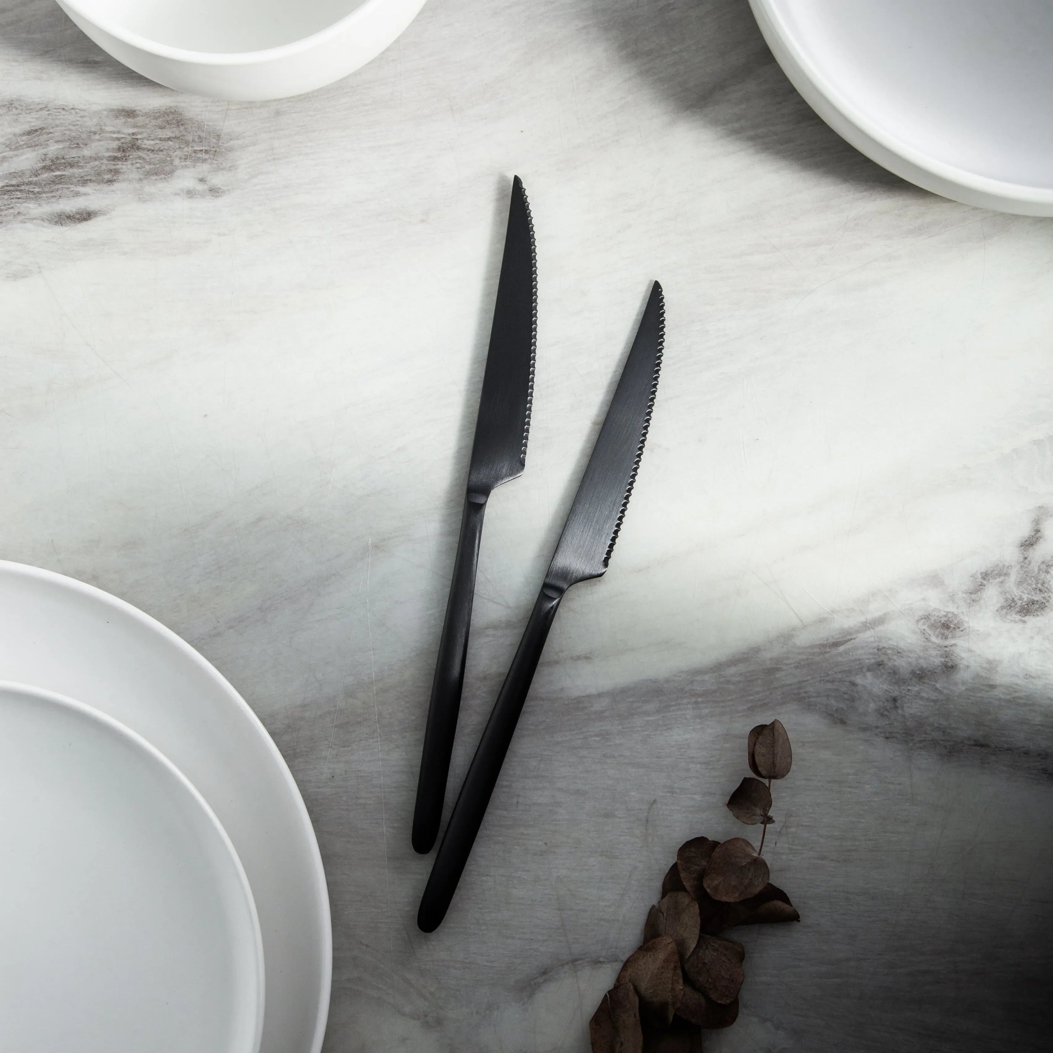 Minimalist/ French Flatware Salad Servers, Serving Utensils & Individual Pieces
