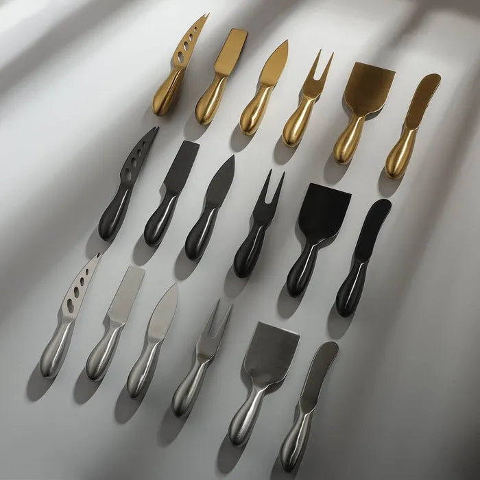 Gold Cheese Knife Set