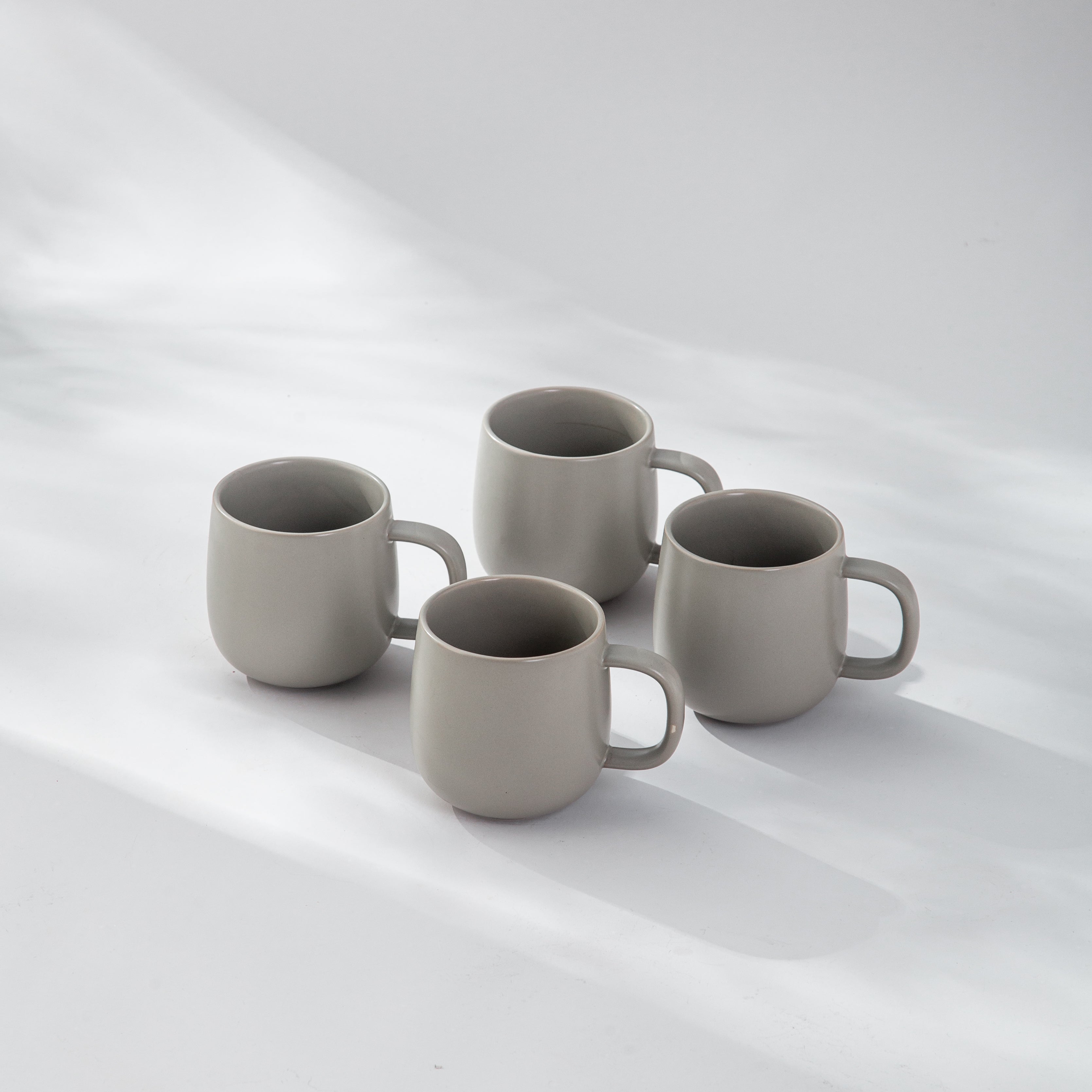 Mug-JAZZUPCO-Matte Dove Gray-4 x Mugs-JAZZUPCO