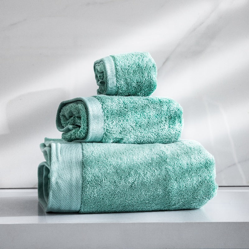 Luxury Hotel Collection Towels-JAZZUPCO-Green-1 Bath Towel-JAZZUPCO