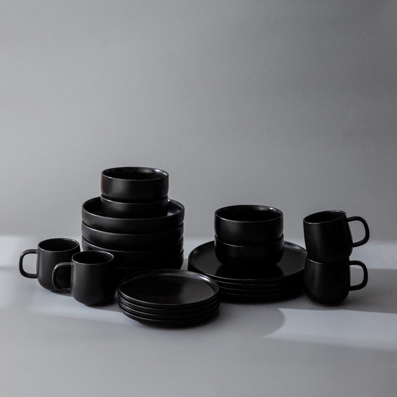 Full Bundle Set-JAZZUPCO-Black-4 Person Set (20 Pieces)-JAZZUPCO