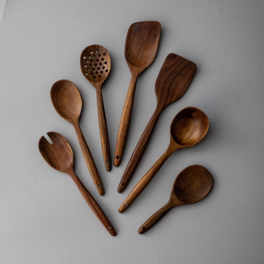 Wooden Utensils Set