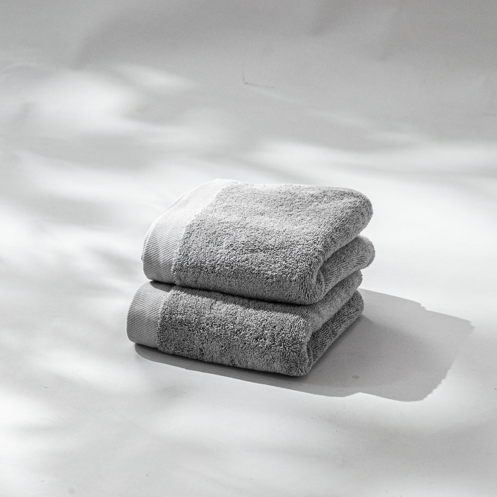 Luxury Hotel Collection Towels-JAZZUPCO-Gray-2 Hand Towels-JAZZUPCO