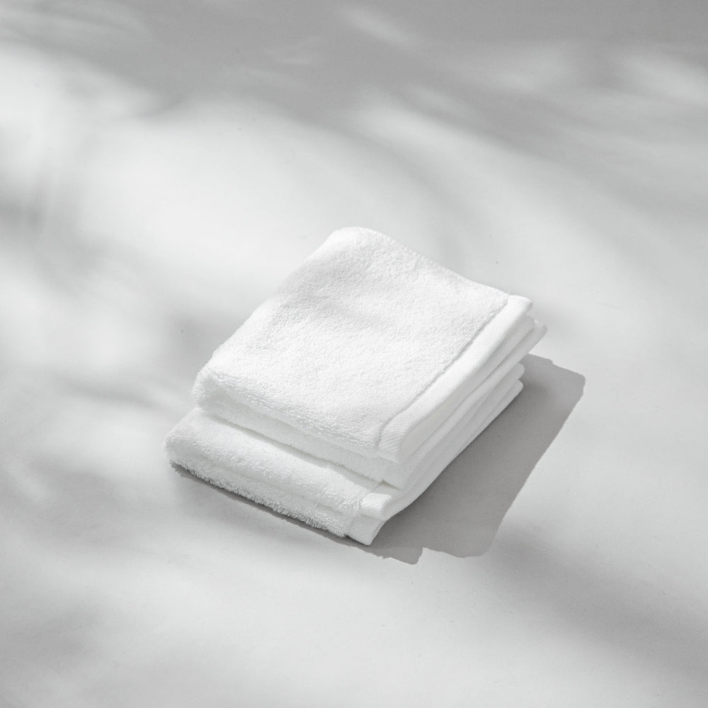 Luxury Hotel Collection Towels-JAZZUPCO-White-2 Wash Cloths-JAZZUPCO
