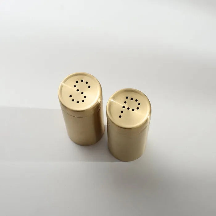 Luxe Gold Salt and Pepper Shaker