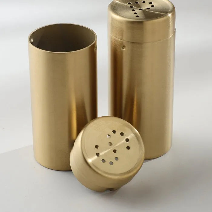 Luxe Gold Salt and Pepper Shaker