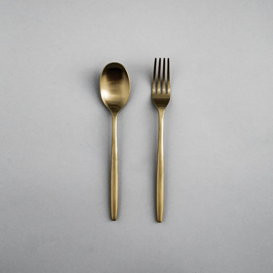 Individual & Matching Pieces-JAZZUPCO-Matte Gold-Serving Utensils-JAZZUPCO