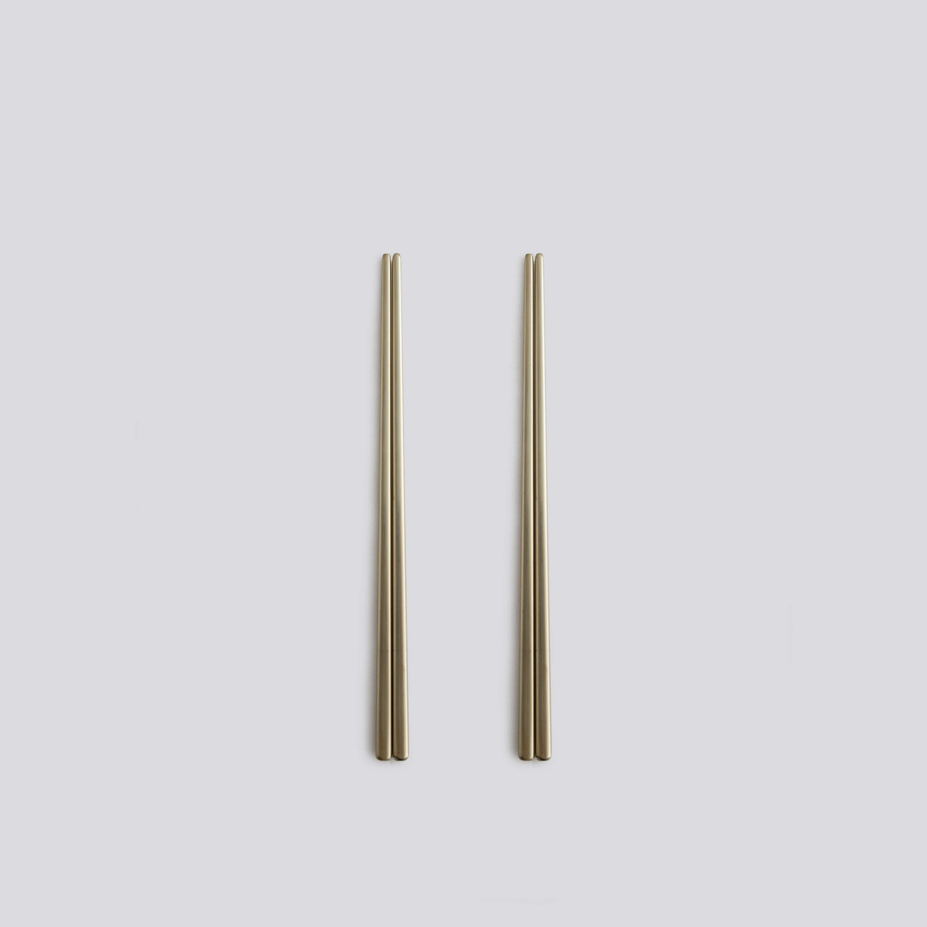 Individual & Matching Pieces-JAZZUPCO-Matte Champagne Gold-Chopsticks (2 Pairs)-JAZZUPCO