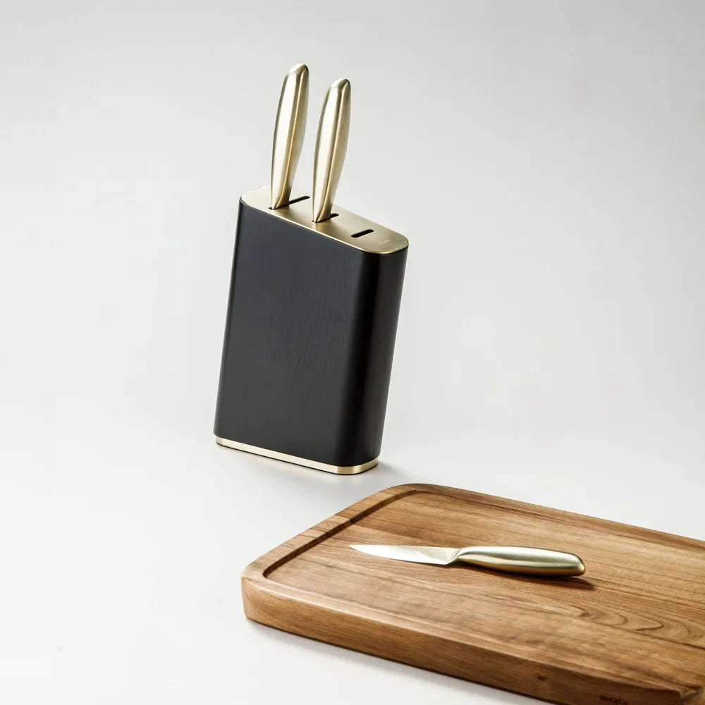 Knife Set Bundle-JAZZUPCO-Knife set & Stand & Natural acacia cutting board-JAZZUPCO