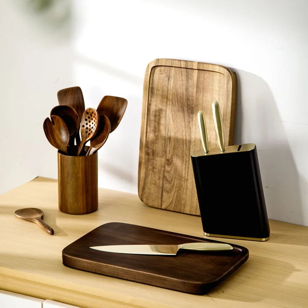 Knife Set & Stand
